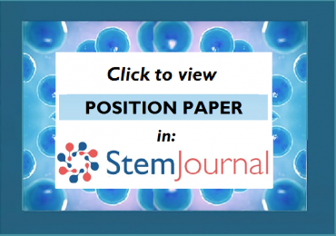 New content in StemJournal: Position Paper (open access forum for stem cell research)