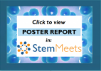Poster report in StemMeets on the StemJournal website (open access forum for stem cell research)